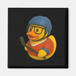 Íman Jogador de Hóquei no Gelo Pato de Borracha Ducky D