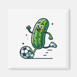 Íman Jogador de Pepino de Futebol Kick Byll Picles Engr