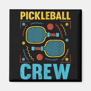 Íman Jogador de pickleball engraçado pickle ball tripé
