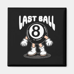 Íman Jogador de Piscina 8 Ball Billiard Oito Ball Billi