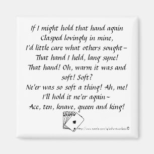 Íman "Jogador de pôquer"