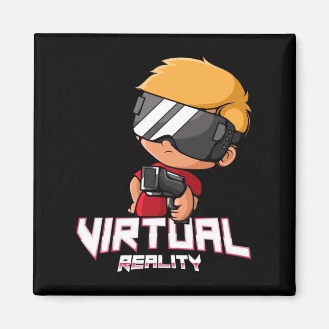 Íman Jogador de realidade virtual (Frente)
