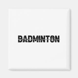 Íman Jogador de Tartaruga Badminton - Equipe Racquet Ek