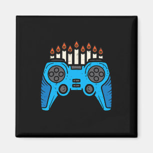 Íman Jogador de Video Game Judeu Hanukkah Chanukah Home