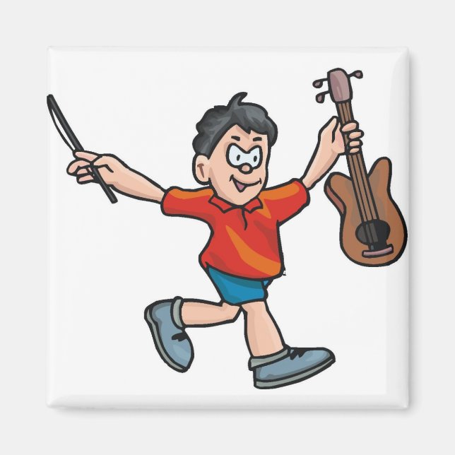 Íman Jogador de Violino (Frente)