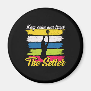 Íman Jogador de Voleibol   Manter Calma E Confiança