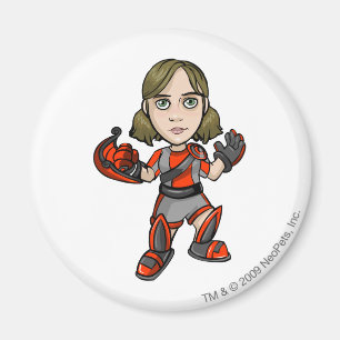 Íman Jogador dos funcionarios da estação espacial de