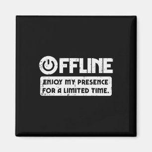 Íman Jogador Offline Aproveite Meu Tempo de Presença Ho