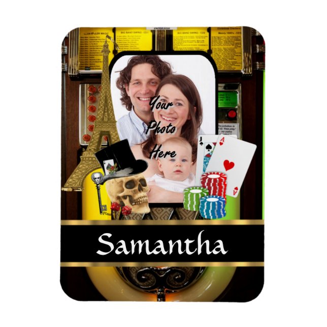 Íman Jogador personalizado (Vertical)