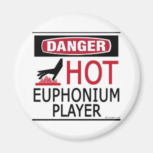 Íman Jogador quente do Euphonium