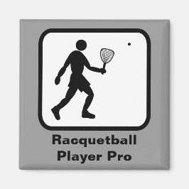 Íman Jogador Racquetball Pro