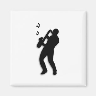 Íman Jogador saxofone