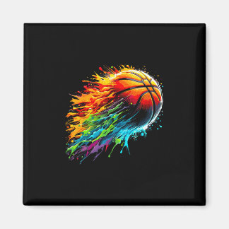 Íman Jogador Sketll Colorido Tie Dye Sketll Ll