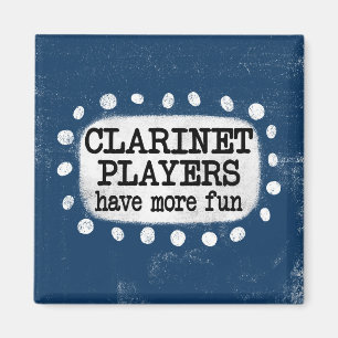 Íman Jogadores Clarinet Têm Mais Magneta De Refrigerado