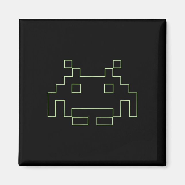 Íman Jogadores de Alienígena Espacial Retroativos do Jo (Frente)