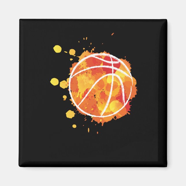 Íman Jogadores De Basquete (Frente)