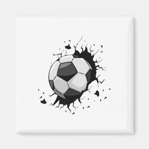 Íman Jogadores de Futebol Time de Futebol Gráfico Espor