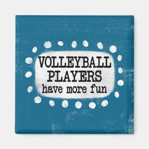 Íman Jogadores De Voleibol Têm Mais Magia Divertida