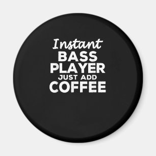 Íman Jogadores Engraçados De Bass De Guitarra Oferecem 