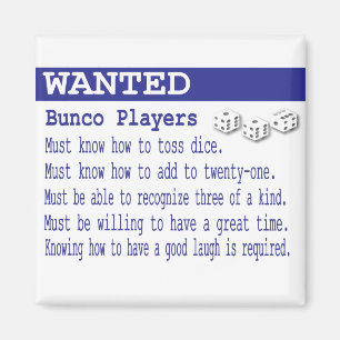 Íman jogadores queridos do bunco