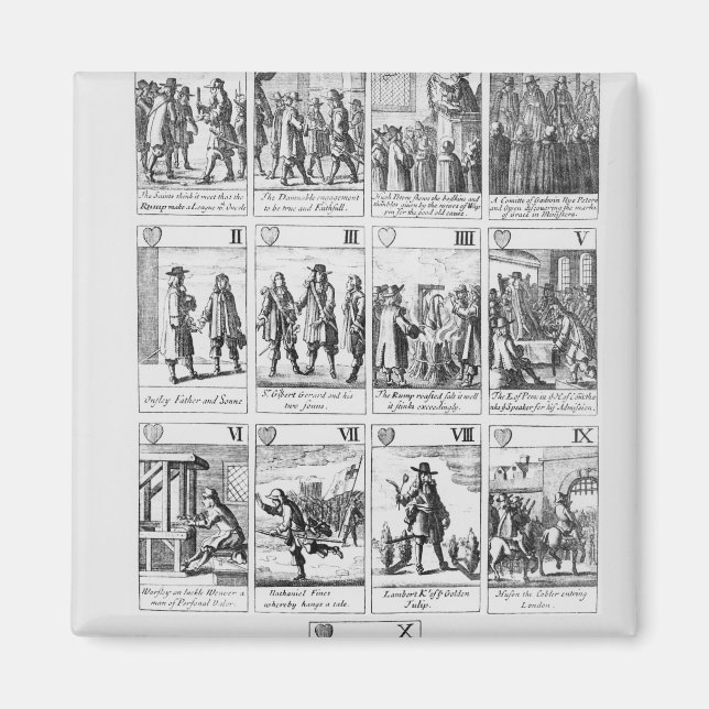 Íman Jogando cartas (Frente)