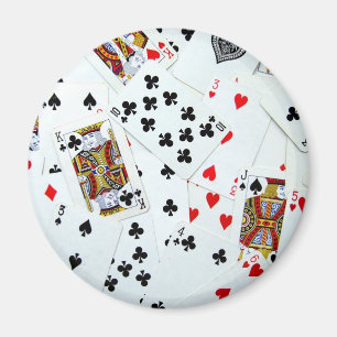 Íman Jogando jogos de cartas