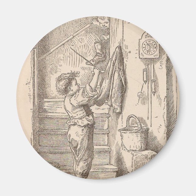 Íman Jogando nas Escadas (Frente)