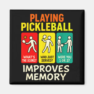 Íman Jogar pickleball melhora a memória - paddleball fu