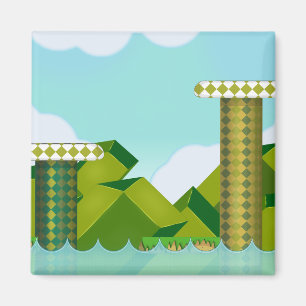 Íman Jogo da Plataforma Retroativa