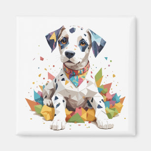 Íman Jogo Dalmático Brincadeira Adorável Pet Colorido d