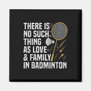 Íman Jogo de Badminton Tal Coisa Peteca Jogador de Badm