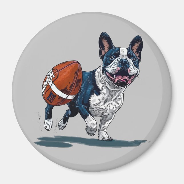 Íman Jogo de Bulldog Francês (Frente)