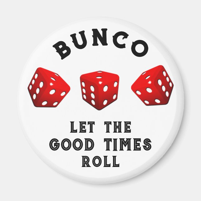 Íman Jogo de Bunco (Frente)