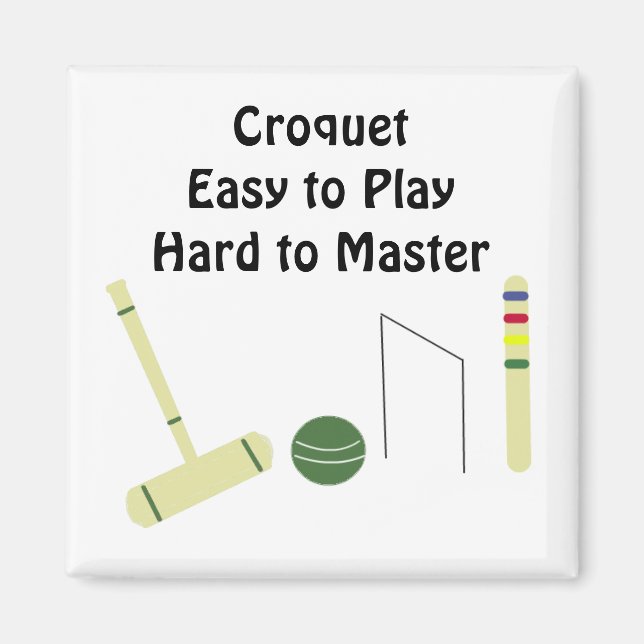 Íman Jogo de Croqué com Dito (Frente)