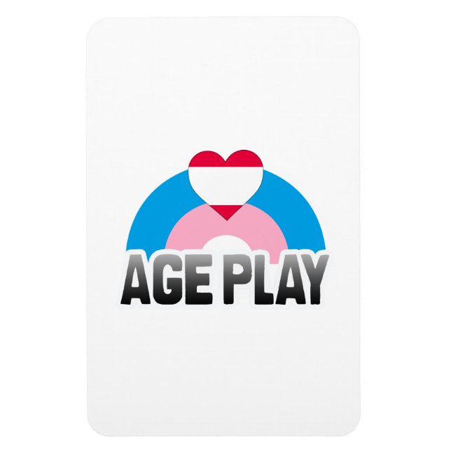 ÍMAN  JOGO DE IDADE ARCO-ÍRIS (Vertical)