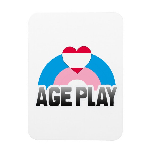 ÍMAN  JOGO DE IDADE ARCO-ÍRIS (Vertical)