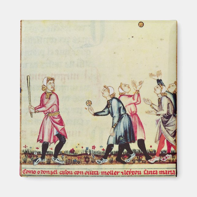 Íman Jogo de pelota ao ar livre (Frente)