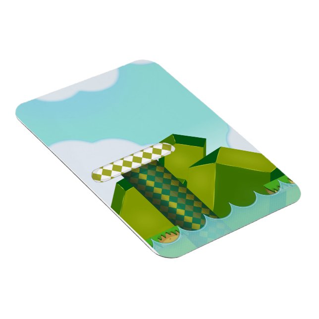 Íman Jogo de Plataforma Retrô (Lado Direito)