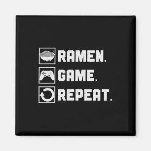 Íman Jogo de Ramen Repetir Macarrão Video Games Console