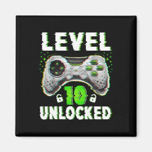 Íman Jogo de vídeo desbloqueado do nível 10 com 10 anos