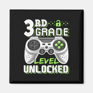 Íman Jogo De Vídeo Desbloqueado Do Nível 3º Voltou Para