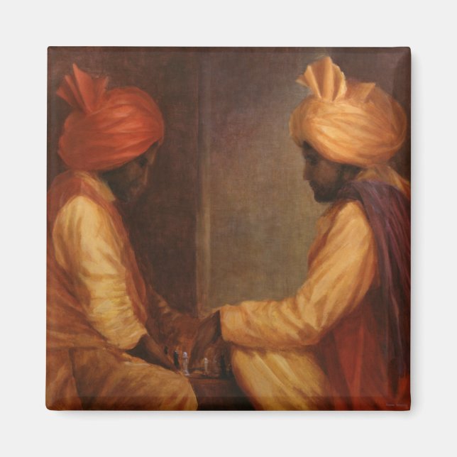 Íman Jogo de xadrez (Frente)