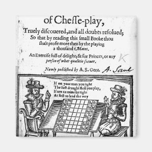 Íman Jogo de xadrez famoso, 1614