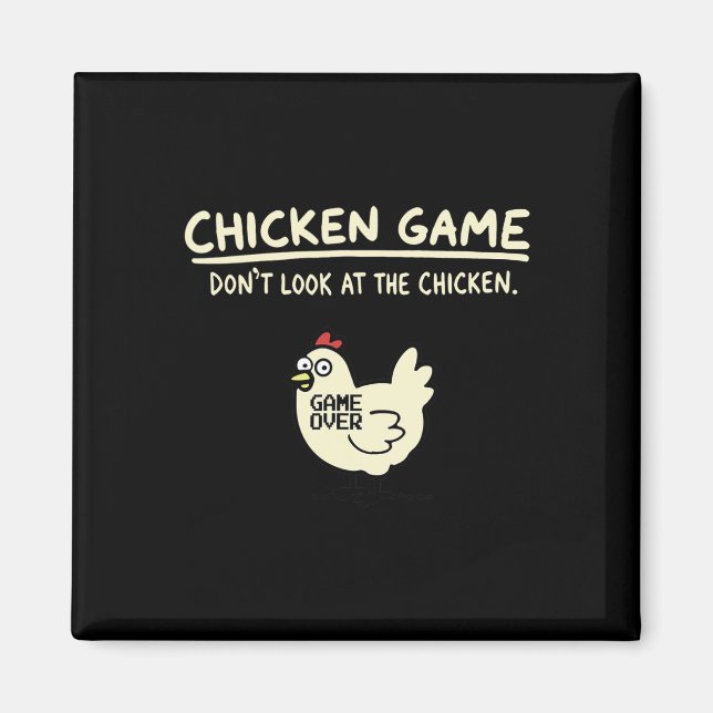 Íman Jogo do Não Olhe o Frango (Frente)