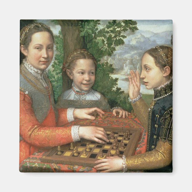 Íman Jogo do Xadrez, 1555 (Frente)