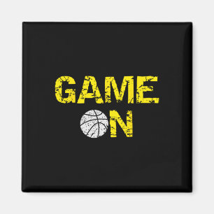 Íman Jogo em Bysketbyll; Blue Black Yellow Dourada Team