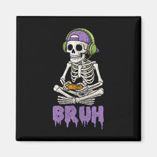 Íman Jogo Engraçado Skeleton Jovens Jovens Jovens Jogos