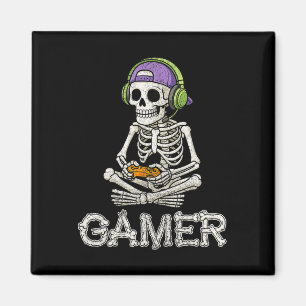 Íman Jogo Engraçado Skeleton Jovens Jovens Jovens Jogos