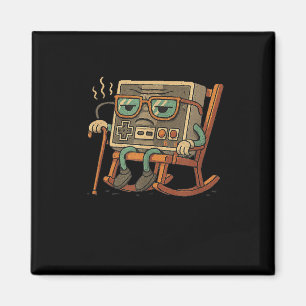 Íman Jogo Jogador Antigo Engraçado Jogos Retro 80s 90s 