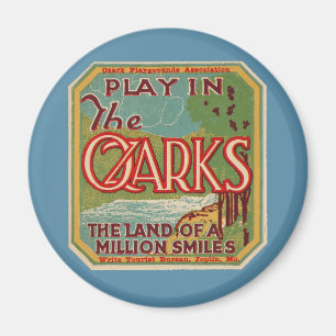 Íman Jogo na terra de OZARKS de milhão sorrisos